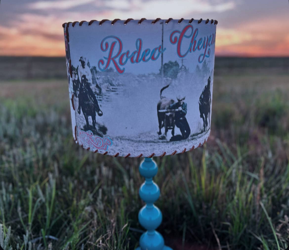 Red Dirt Ranch Clothing Company - Wholesale Lamp Shade - Lampshade Cheyenne Frontier Days 19552