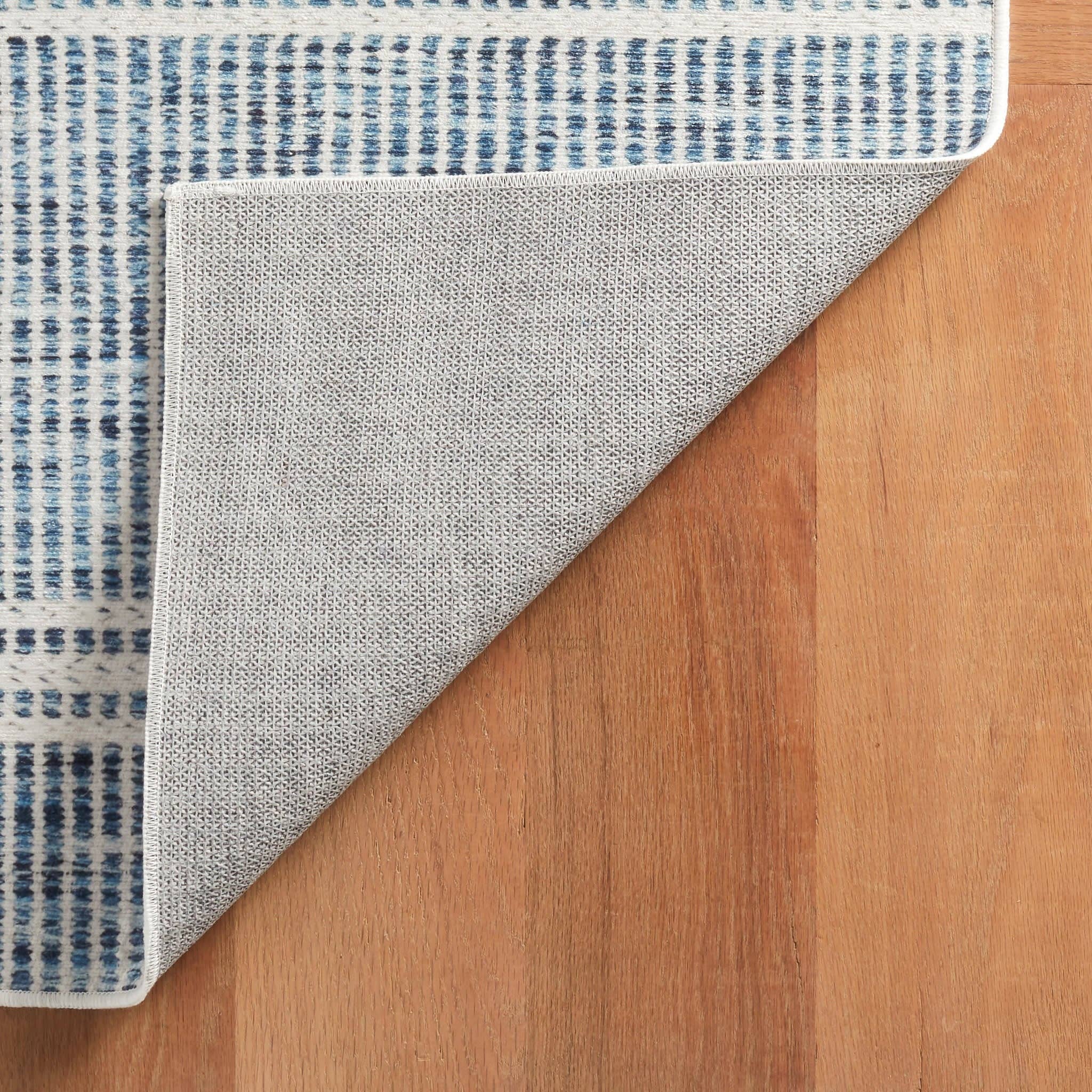 Annie Selke - Wholesale Vloerkleed - Malta Wasbare Vloerkleed | Blauw5