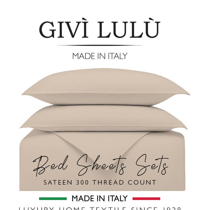 Solid 300 Thread Count - luxe blush - Duvet Cover Set for wholesale by Givì Lulù by Vittorio Ursini & Son