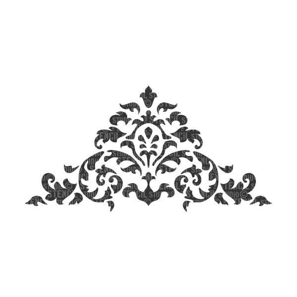 Acanthus Border Stencil for wholesale by The Stencil Studio