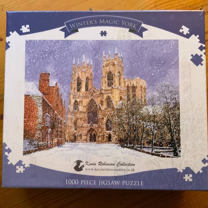 Jigsaw York1000 peças. Invernos Magic York por atacado de Robinson Collection