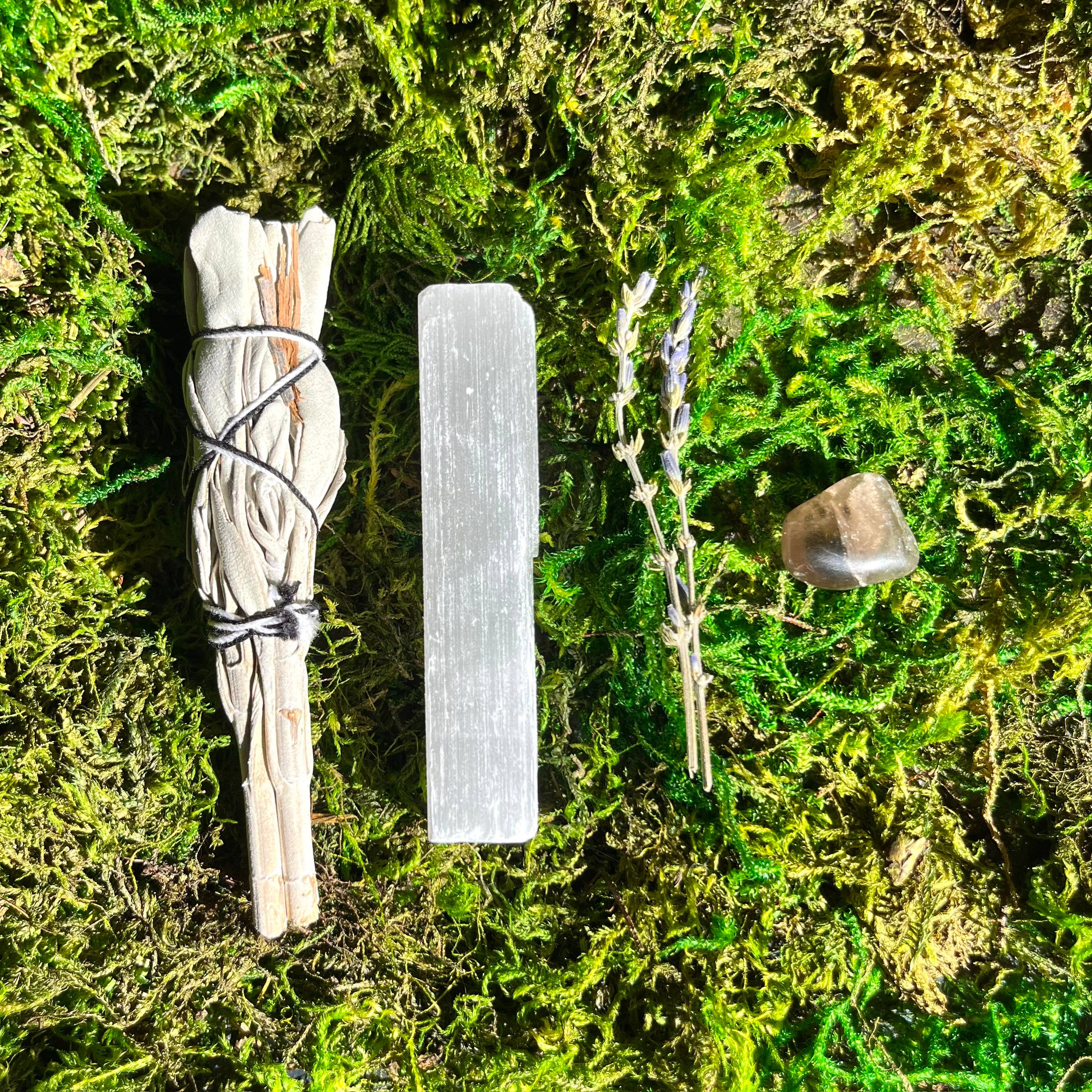 Bespell & Co. - Wholesale Sage Bundle - Travel Crystal Smudge Kit6