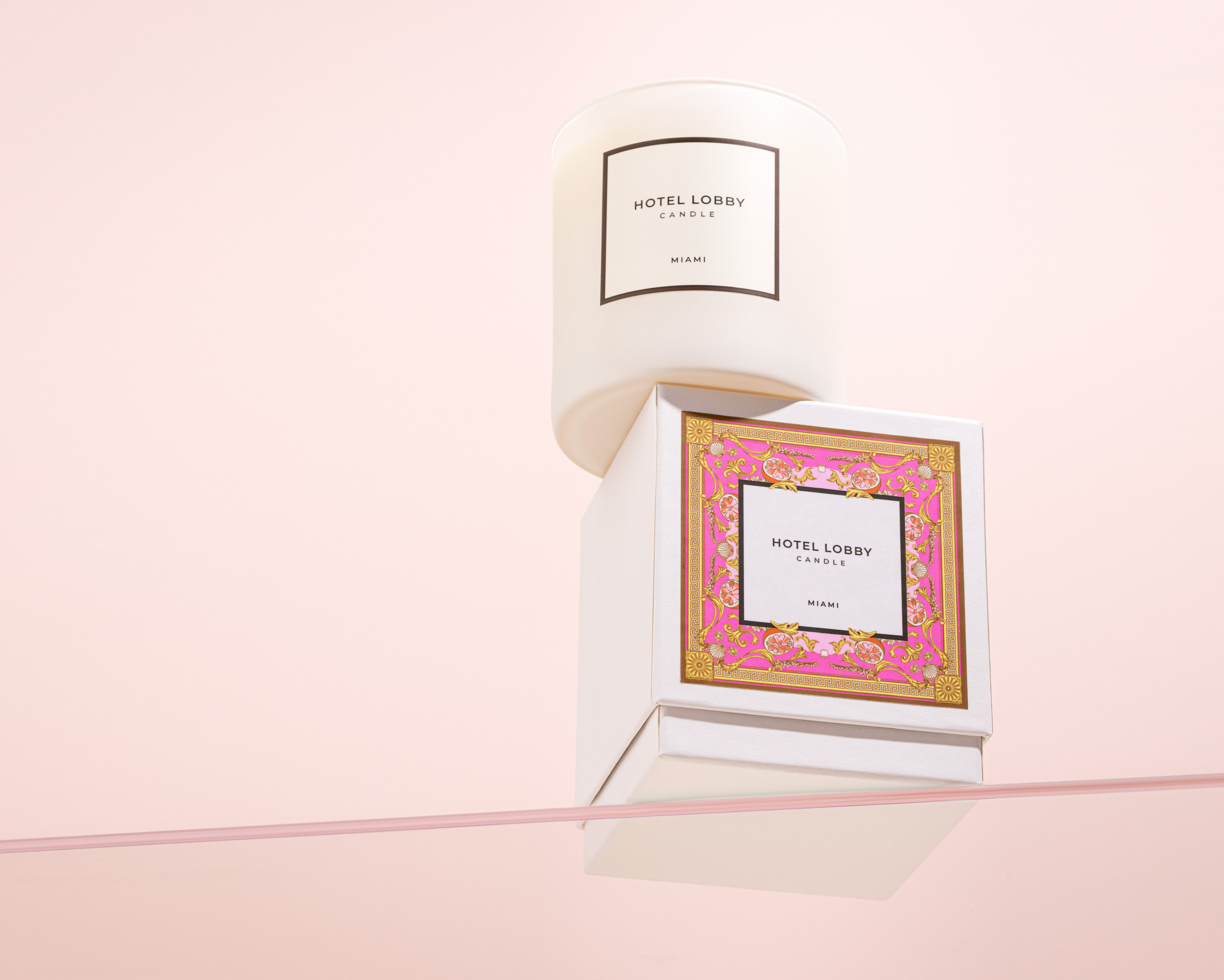 Hotel Lobby Candle - Wholesale Jar/Filled Candle - Miami - Luxury Soy Candle - 9.75 oz6