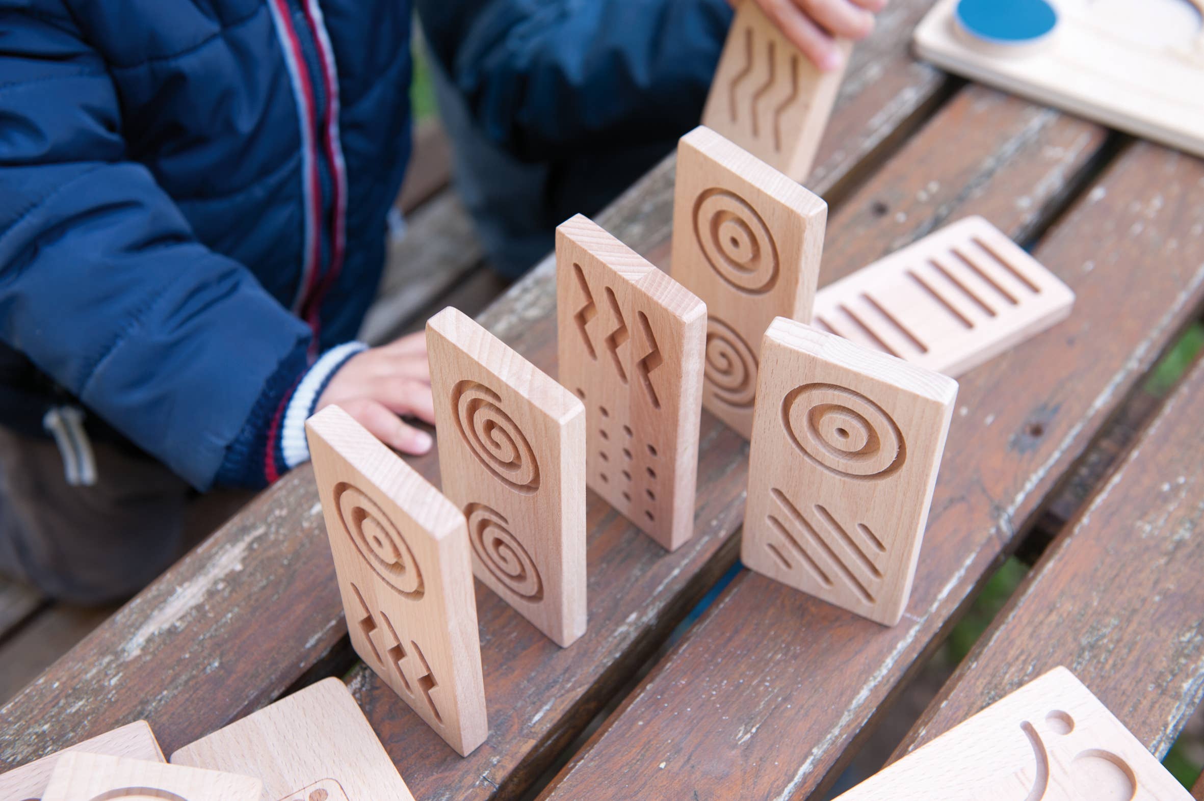 TOYS SERVICE, SL. -ANDREU TOYS- - Wholesale Wood Toy - Kids - Sensory Domino1