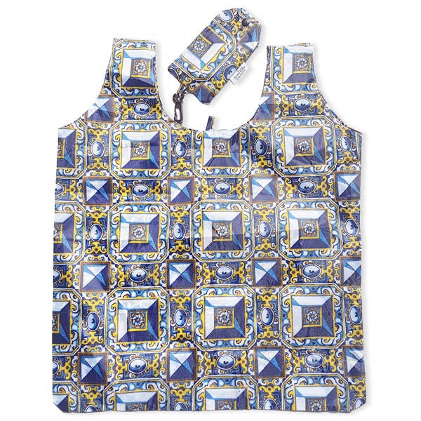 Eco Bag Tile Diamond Tip Century XVII for wholesale by Terra Lusa