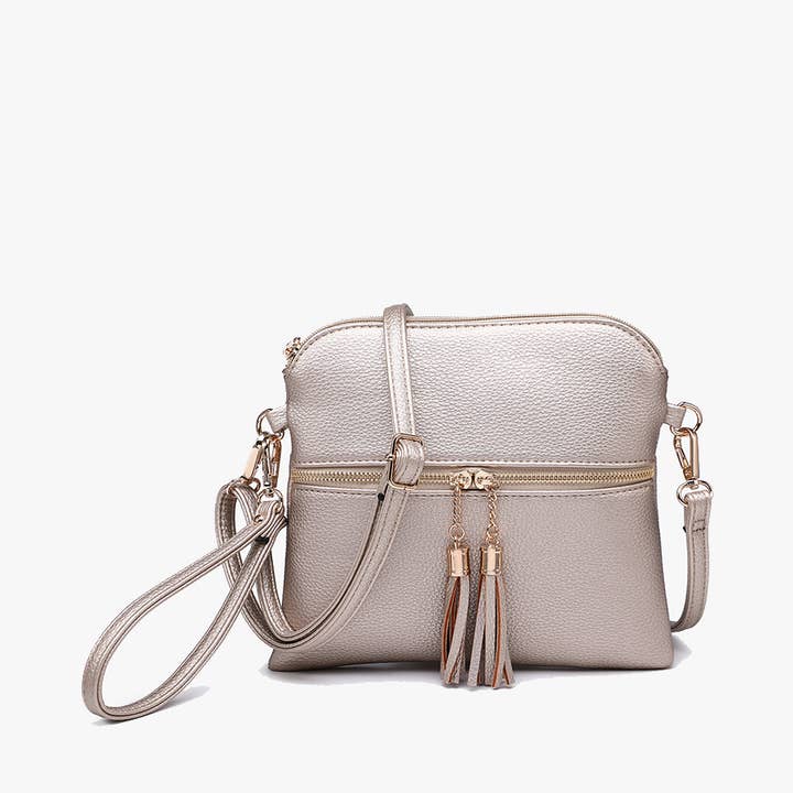 Jen & Co. - Wholesale Crossbody Bag - Women's - M1785 Tara Double Zip Crossbody Bag/Wristlet16
