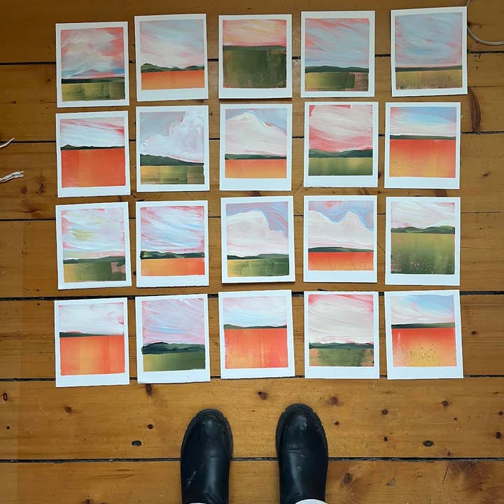 6x7 Original Landscape Paintings and other Purchase Wholesale original art. Free Returns & Net 60 Terms on Faire trending on Faire.