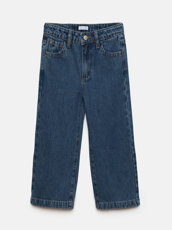 Plain Denim Jeans (546417-45) for wholesale by Lanidor Kids