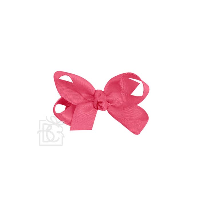 Beyond Creations, LLC - Wholesale Hair Bow - Kids - SATIN BOW ON CLIP14