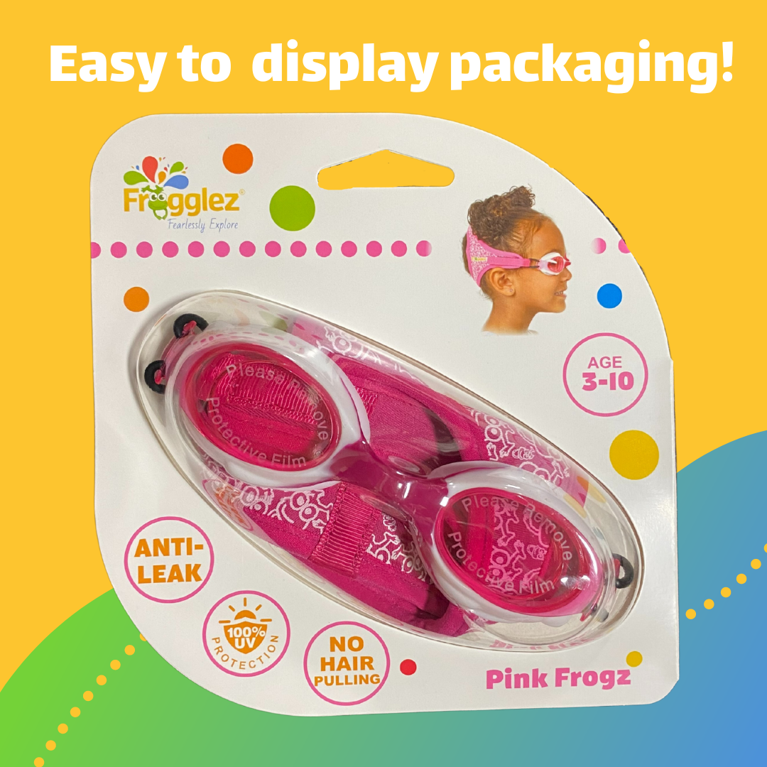 FROGGLEZ Swim Goggles - Vente Lunettes de natation – enfant et bébé - Lunettes de natation Blue Frogz pour enfants9