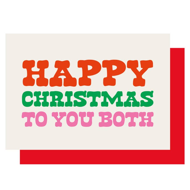 Happy Christmas to you both for wholesale by Lucky Ink