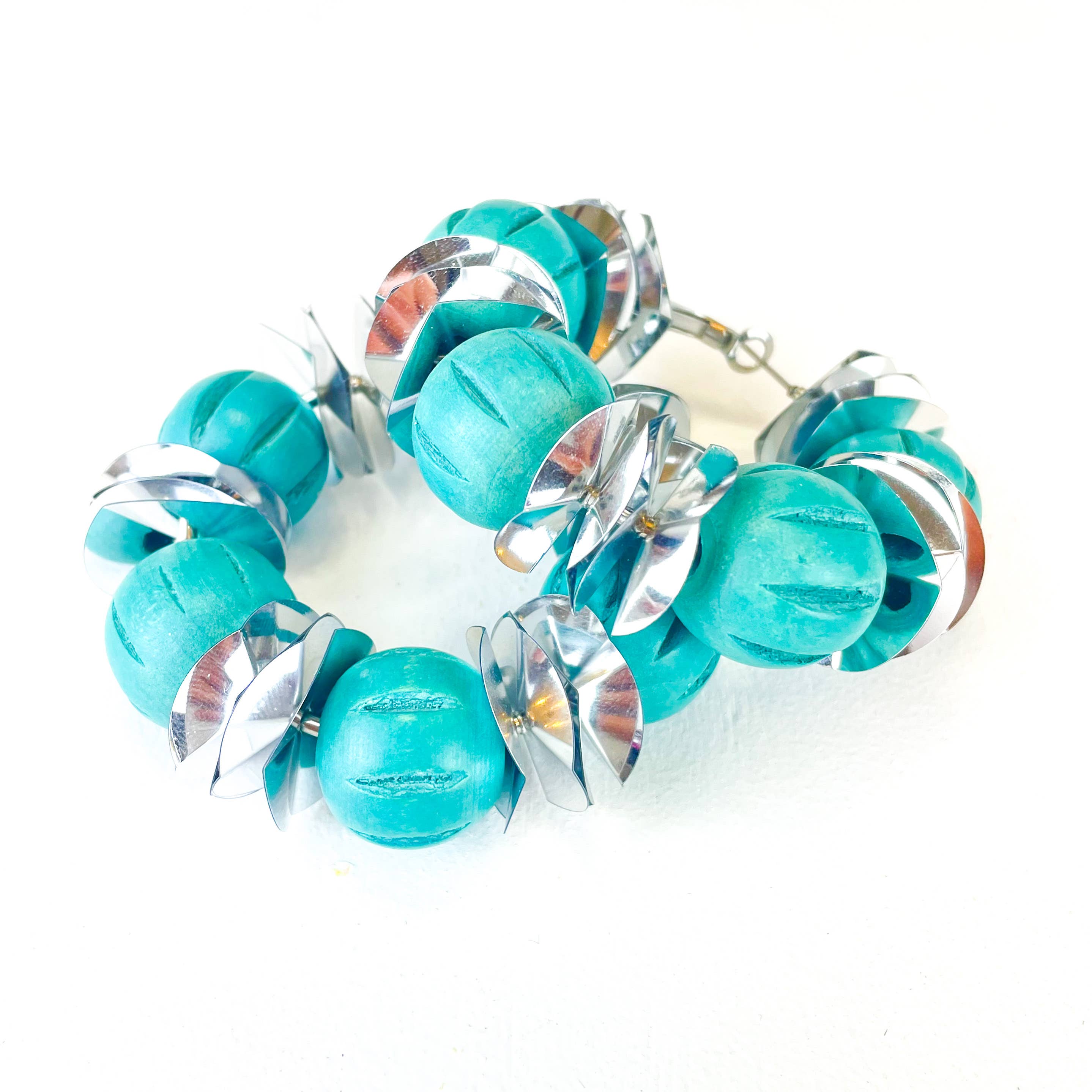 rosie + belle - Wholesale Hoop Earrings - Pop of Color Earrings4