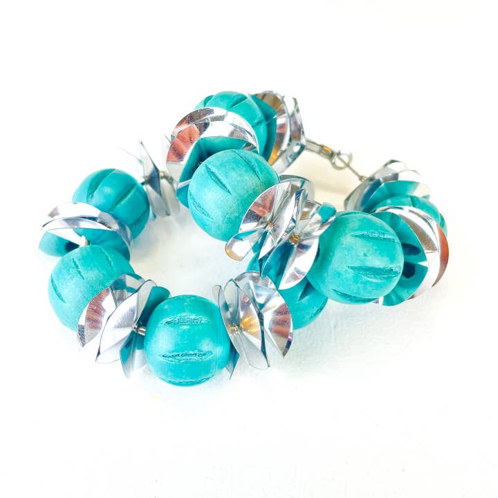 rosie + belle - Wholesale Hoop Earrings - Pop of Color Earrings4