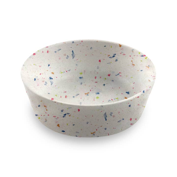 TarHong – wholesale Pet bowl – Cat/dog – Terrazzo Bright Pet,Bamboo Powder+Melamine,Dishwasher Safe