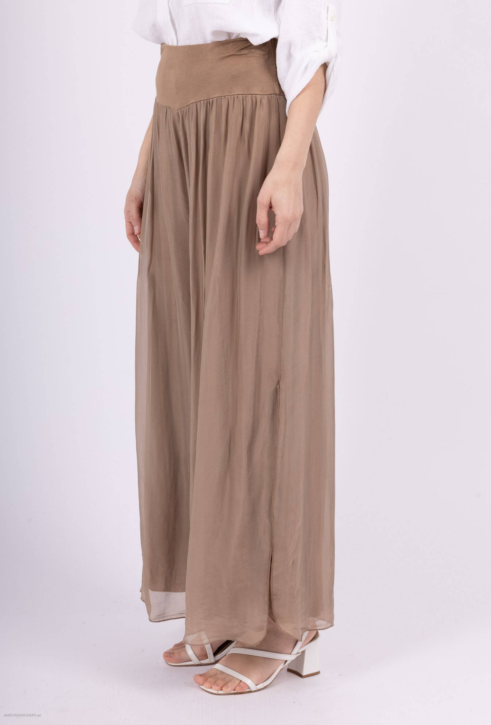 Shyloh - Vente Pantalon – femme - Pantalon soie ouvert sur les côtés du bas 2046411