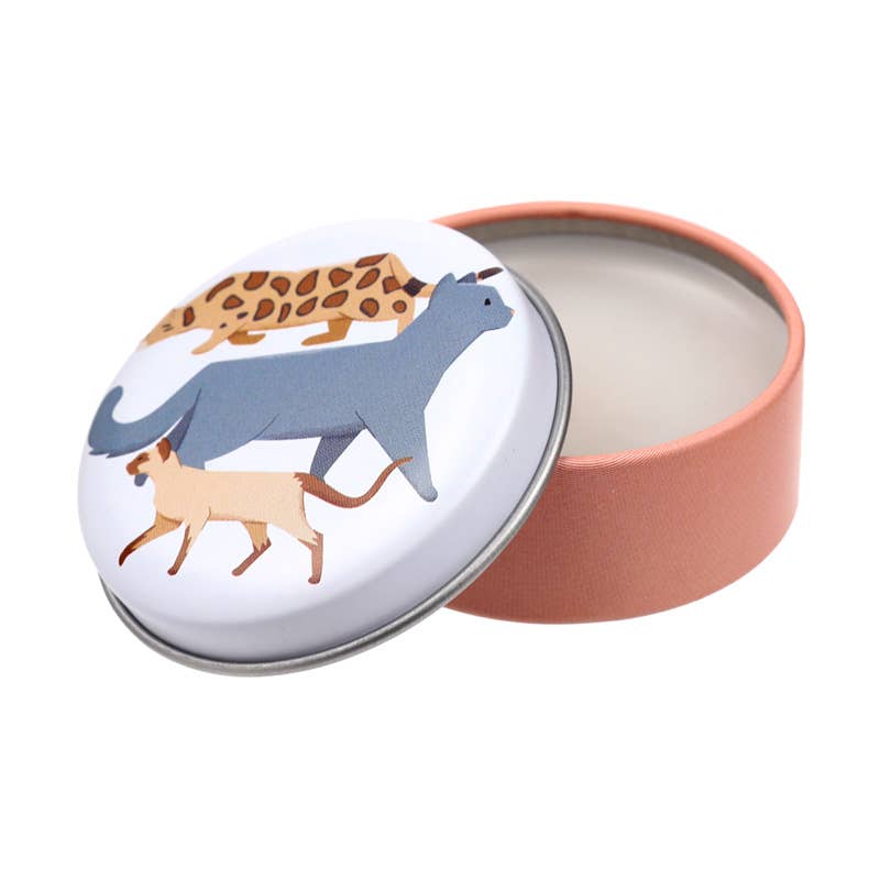 Puckator Ltd – wholesale Lip Balm – Feline Fine Cat Lip Balm in a Tin3