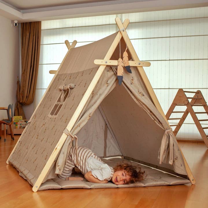 Tipi para niños para decoración de habitación infantil, regalo para baby shower para venta al por mayor de kidodido