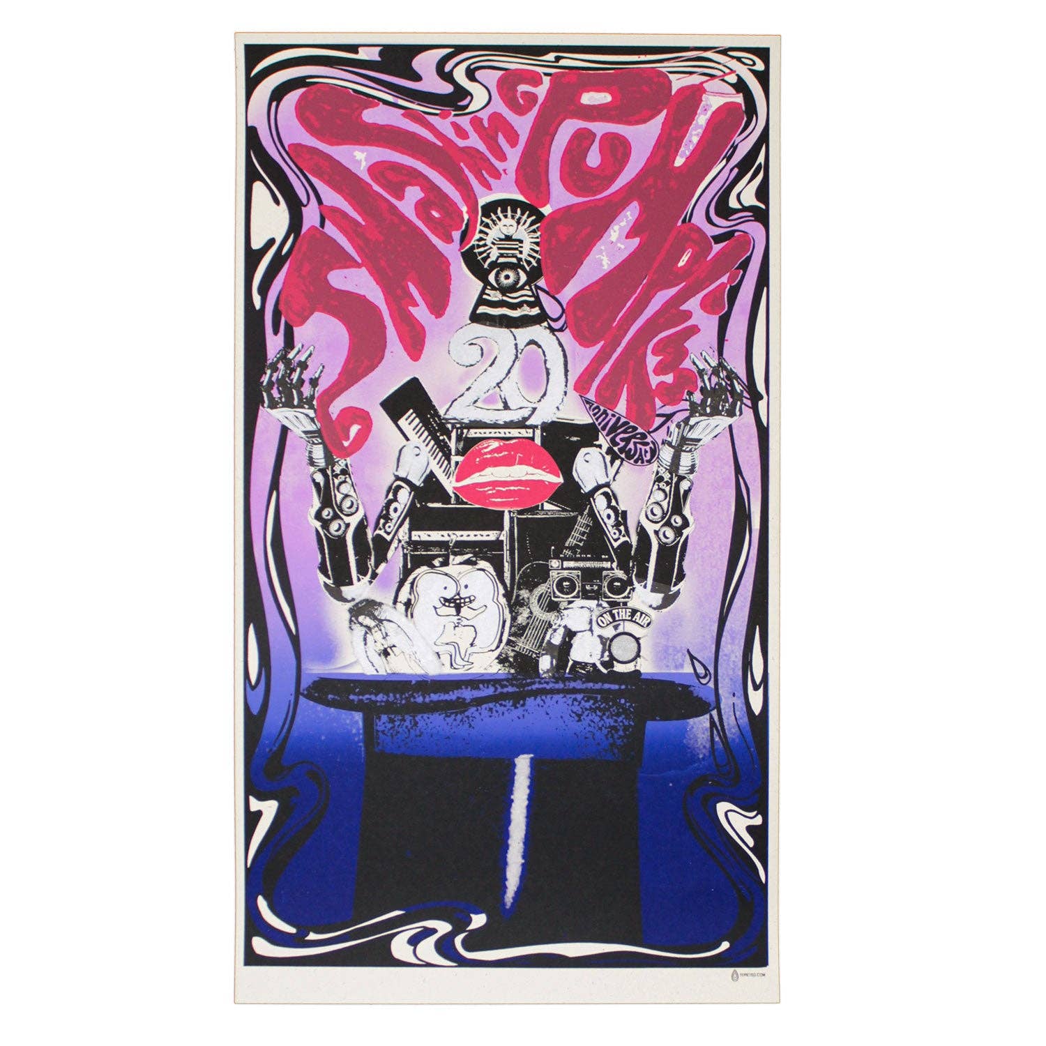 Rockabilia - Wholesale Poster - Smashing Pumpkins 20 Anniversary Limited Screenprint0