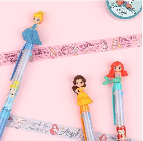 K-Wonderland – Engroshandel Pen – Disney Princess premium kuglepen med 3 farver2