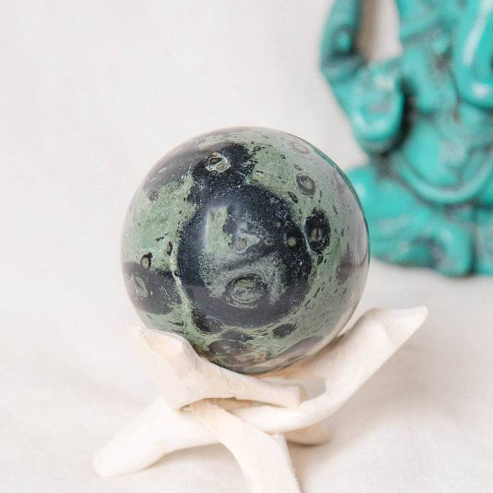 Tiny Rituals - Wholesale Spiritual Stone/Crystal - Kambaba Jasper Sphere - AAA Premium Quality78
