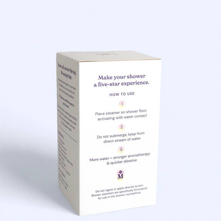 Mameni Beauty - Wholesale Shower Steamer/Bomb - Awake Shower Steamer 6 Pack2