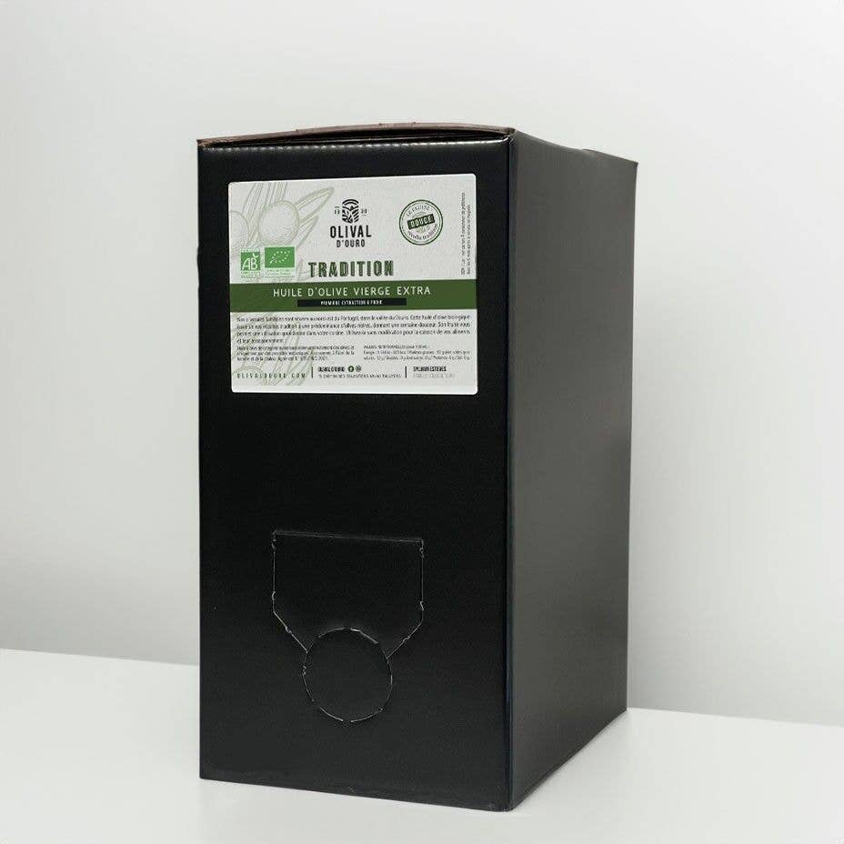 Olival d'Ouro/Terre de sens - Wholesale Olive Oil - BIB 3L Extra Virgin Olive Oil Portugal Sweet Organic*0