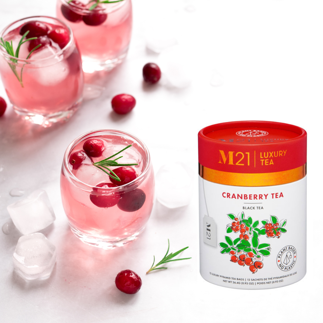 Tega Organic Tea – Engroshandel Teposer – Tranebær Luksus Sort Te | Canadisk | 12 Teposer1