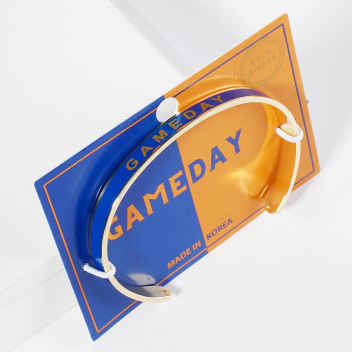 Lou & Co - Wholesale Cuff Bracelet - Enamel Gameday Cuff Bracelet34