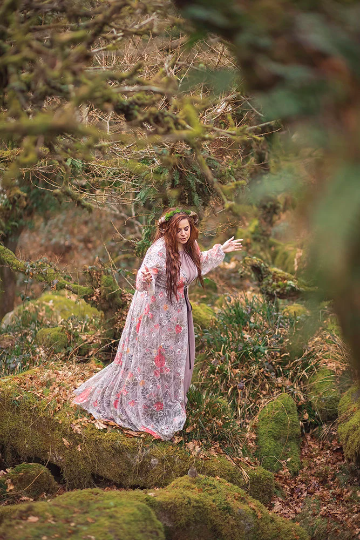 Costurero Real - Wholesale Costume - Women's - Lace Overdress Bridgerton inspired costume surcoat medieval3