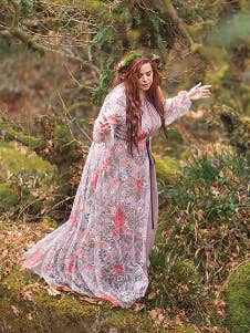 Costurero Real - Wholesale Costume - Women's - Lace Overdress Bridgerton inspired costume surcoat medieval3