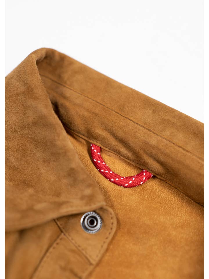 Iron & Resin - Wholesale Shirt Jacket/Shacket - Men's - Roughneck Goat Suede Shirt Jacket