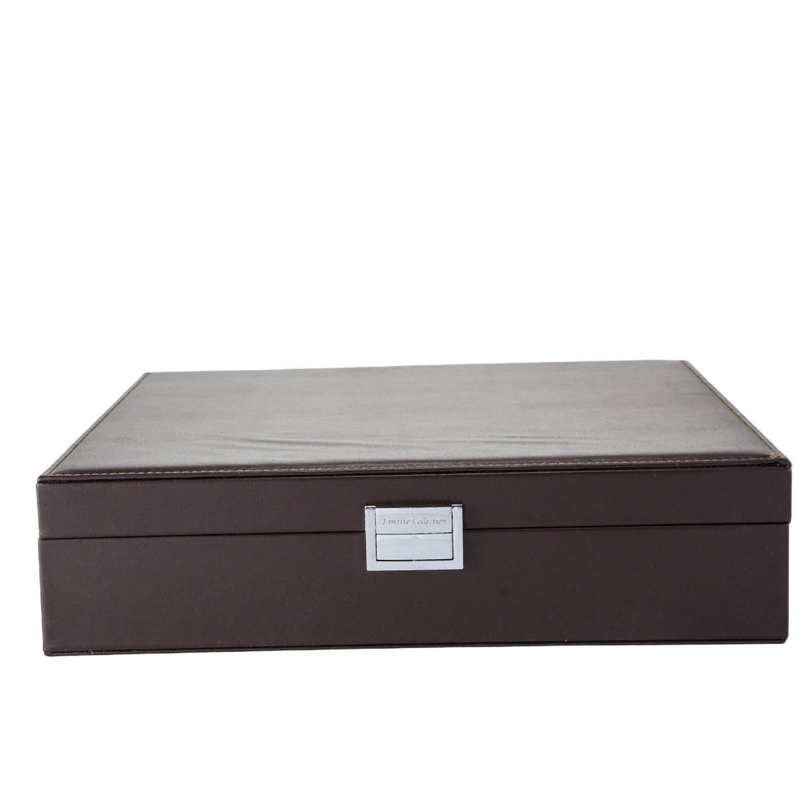 Emilie collection - Wholesale Jewelry Box/Organizer - Jewelry box brown large3