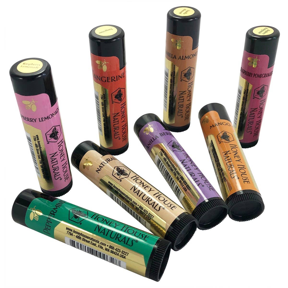 Honey House Naturals - Wholesale Lip Balm Set - Lip Butter Tubes Gift Set - 3 Pack Assorted7