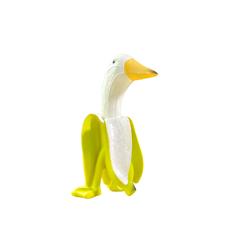 huemabe (All Import Duties Covered) – wholesale Decorative figurine – Creative Banana Duck & Chicken Figurines | Funny Ornaments4