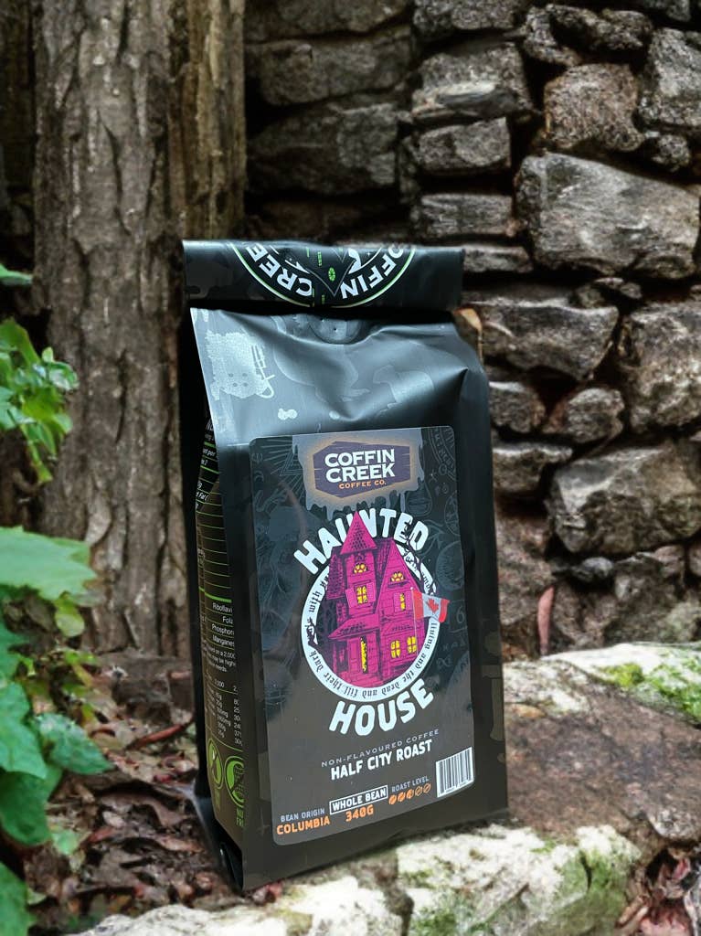 Coffin Creek Coffee - Wholesale Coffee Beans - Haunted House - Half City Roast