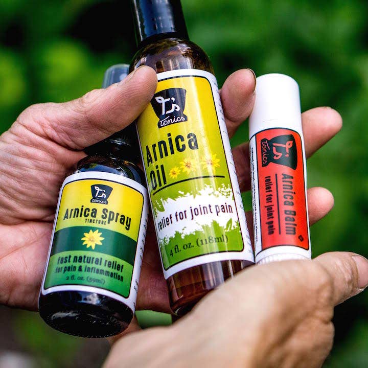 t's tonics - Wholesale Pain Relief Spray/Cream - Arnica Spray Tincture3
