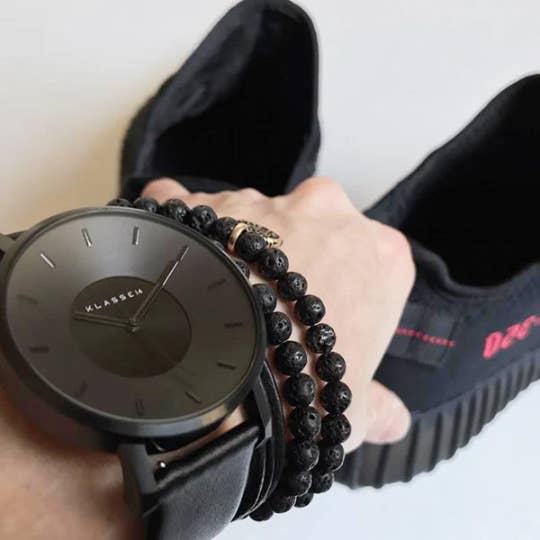 Carpe Diem Jewellery - Wholesale Beaded Bracelet - Carpe Diem Bracelet Silver Beaded Mens Jewelry3