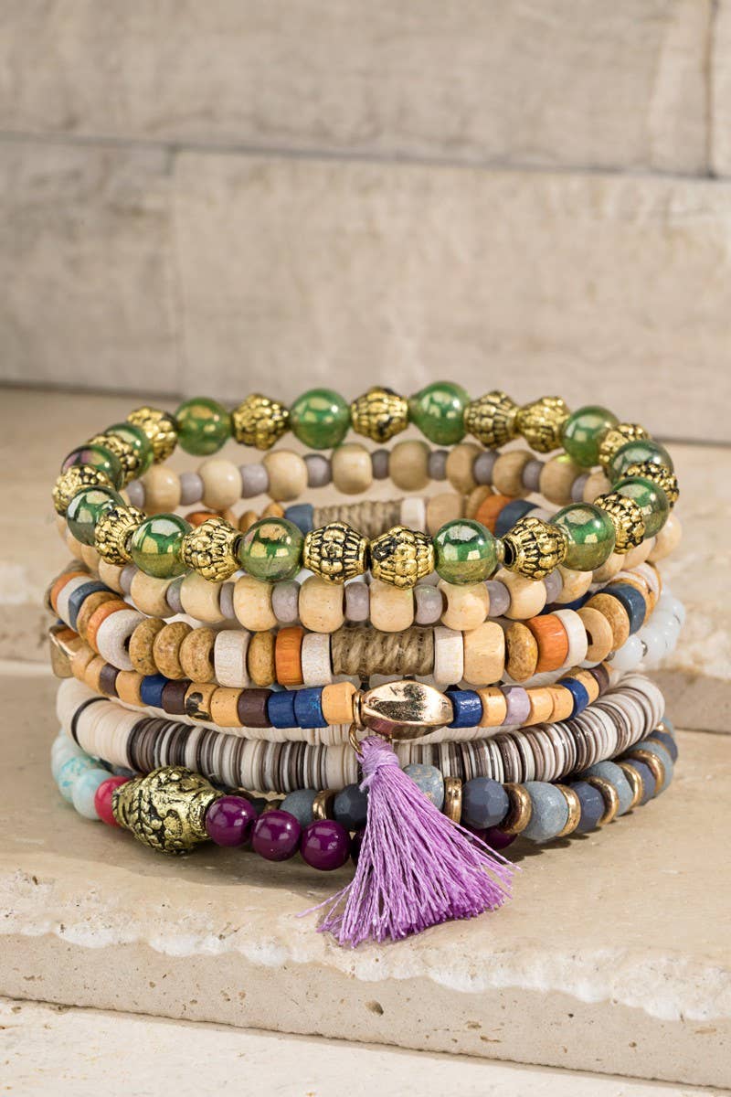 Multi Strand And Tassel Bracelet for wholesale on Faire1