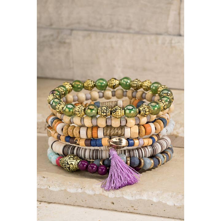 Multi Strand And Tassel Bracelet for wholesale on Faire1