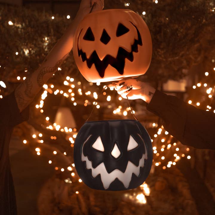 Lively Ghosts - Vendita all'ingrosso Secchi/Secchielli - Secchio per zucca Orange Haunted Hallows14