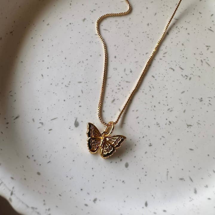 Honeycat Jewelry - Wholesale Pendant/Charm Necklace - Butterfly Necklace