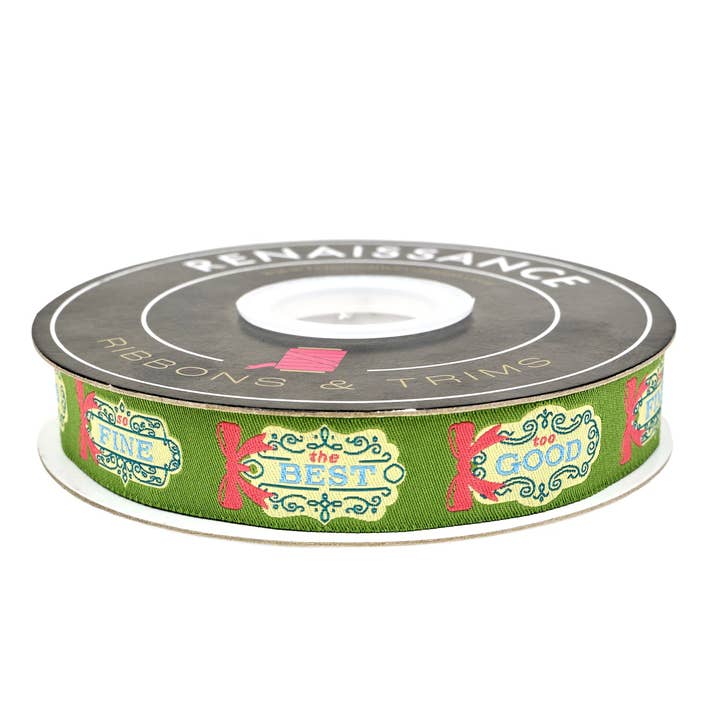 Market Days - Treasured - 7/8" width - by Stacy Peterson - 15 Yard Spool (Preorder) for wholesale by Renaissance Ribbons