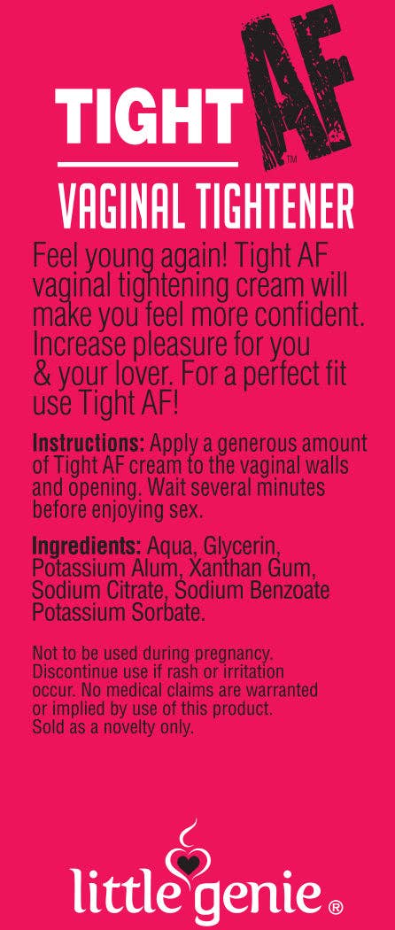 Little Genie Productions - Wholesale Arousal Spray/Gel - Tight AF Vaginal Tightener - POP Display of 652