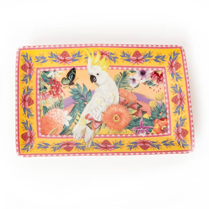 Rectangle Trinket Tray Tropicana Australiana Vol2 for wholesale by La La Land