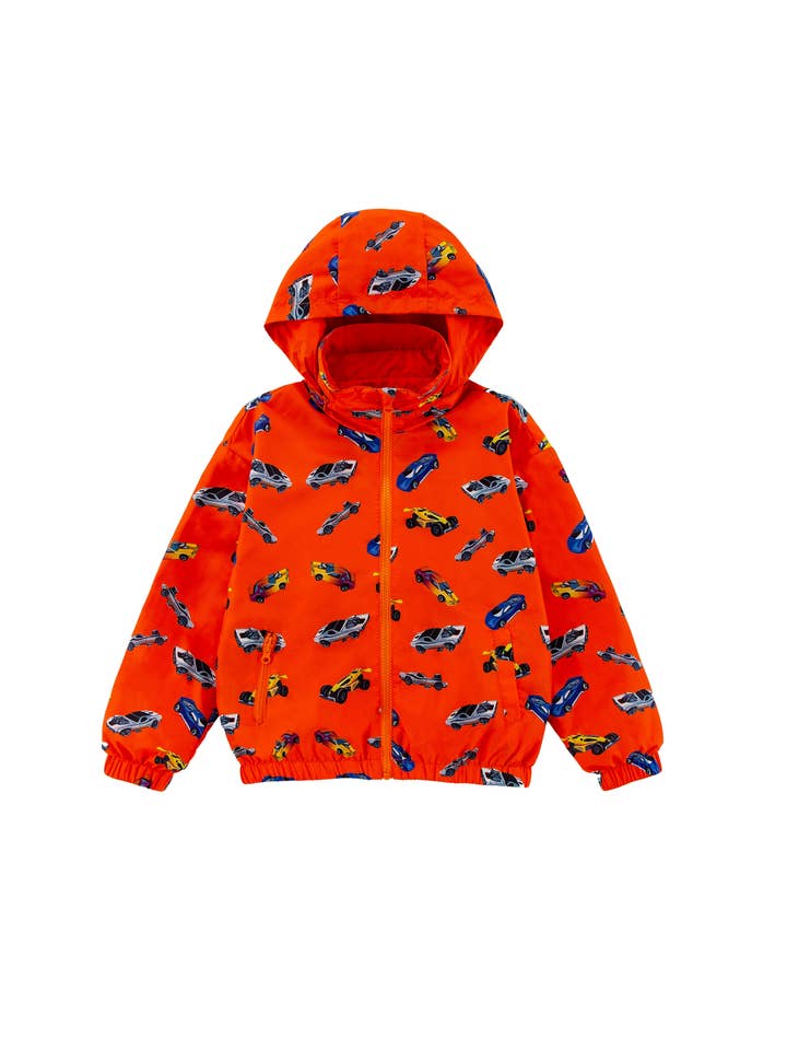 Max Reversible Rain Jacket Windbreaker, Hot Rod for wholesale by calonie