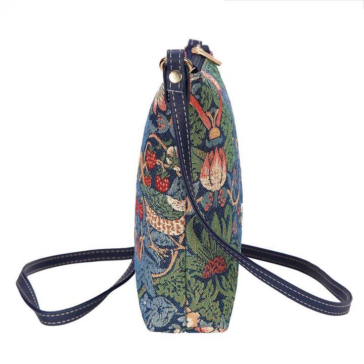 SignareArt - Wholesale Crossbody Bag - Women's - William Morris Strawberry Thief Blue Women's Crossbody Bag