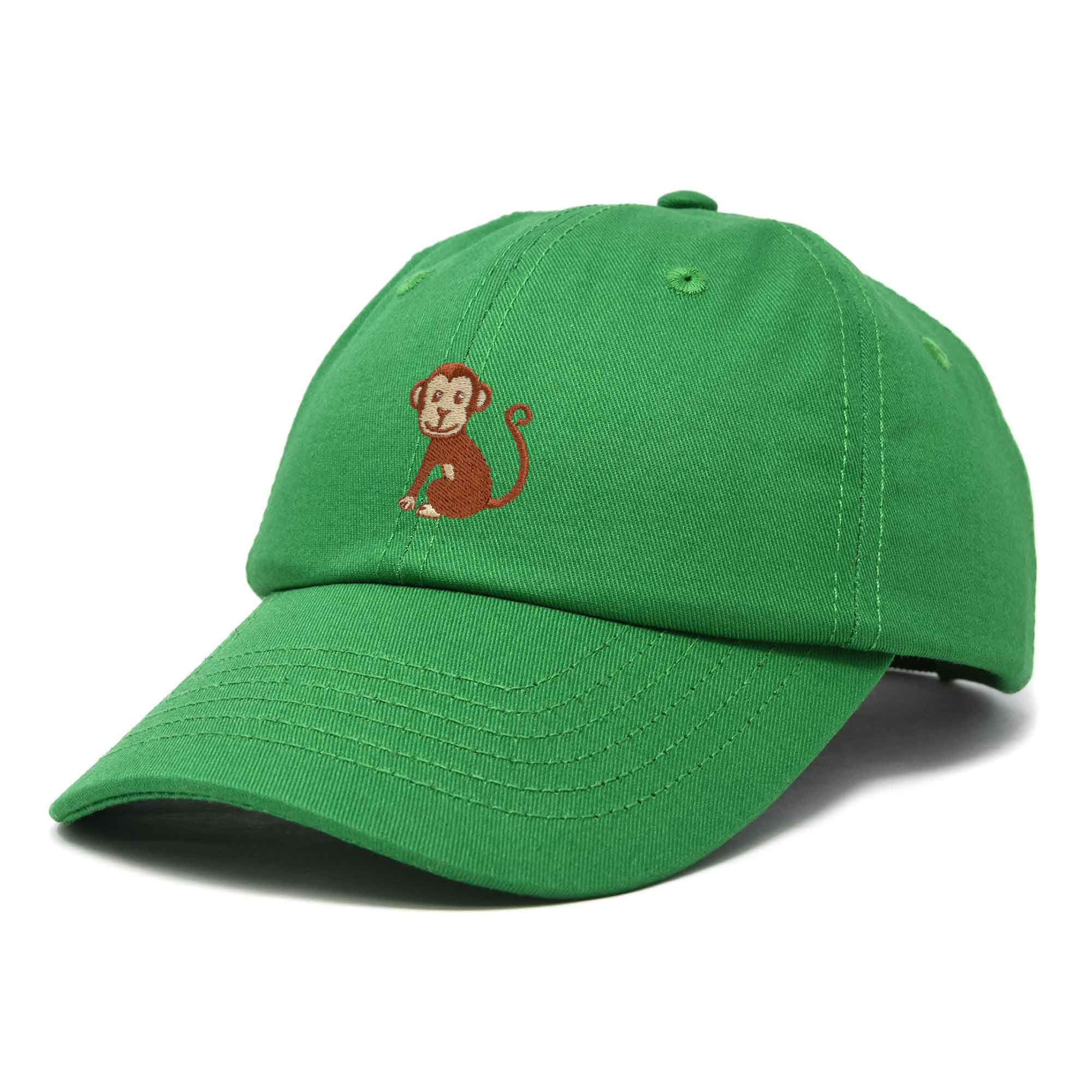 Dalix – Großhandel Basecap – Kinder – DALIX Cute Monkey Kinderhut bestickte Ballkappe Mädchen Jungen11