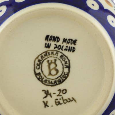 Polmedia Polish Pottery - Wholesale Bowl - Bowl 5" Mosquito Theme1