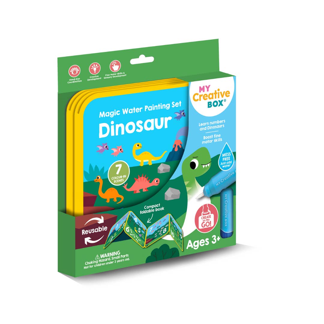 My Creative Box - Wholesale DIY craft kit – Child - Dinosaur Magic Water Painting Set