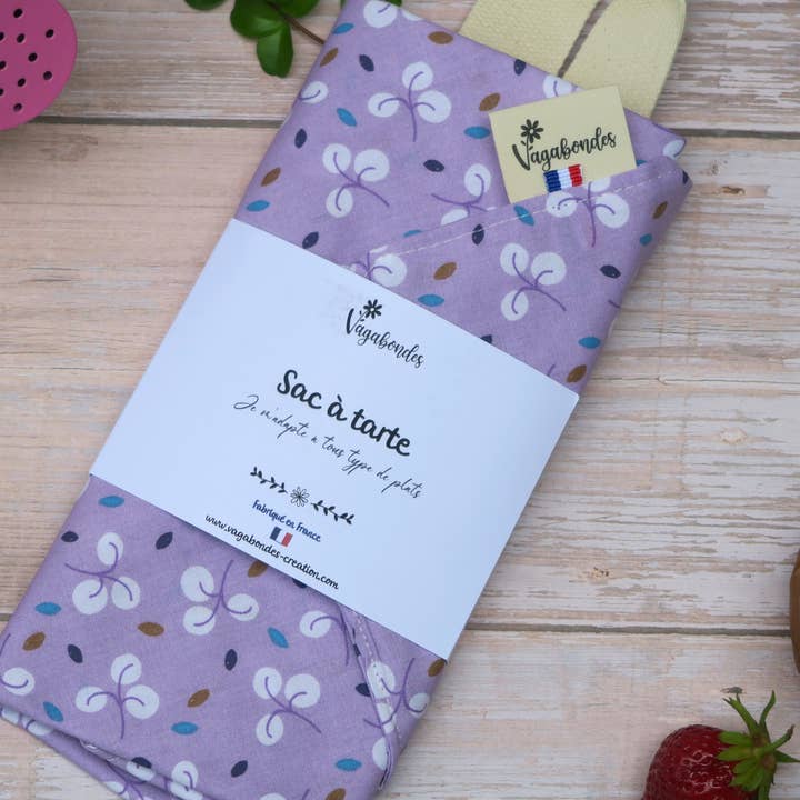 Fancy fabric pie bag - adaptable for wholesale by Vagabondes